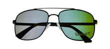 Load image into Gallery viewer, Timberland Men Shiny Black Sunglass Rectangle Metal Flash Lens TB7175. 1X
