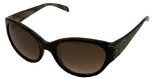 Load image into Gallery viewer, Carolina Herrera Womens Tortoise Horn Plastic Rectangle Sunglass H721