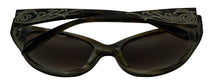 Load image into Gallery viewer, Carolina Herrera Womens Tortoise Horn Plastic Rectangle Sunglass H721