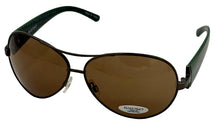 Load image into Gallery viewer, Ellen Tracy Womens Sunglass Combo Aviator Green, Brown Lens ET515. #4