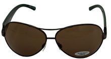 Load image into Gallery viewer, Ellen Tracy Womens Sunglass Combo Aviator Green, Brown Lens ET515. #4