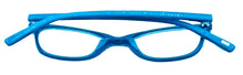 Load image into Gallery viewer, Jones New York Mens Blue Plastic Rectangle Eyewear Frame J237 47mm