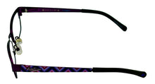 Load image into Gallery viewer, Lucky Girls Soft Rectangle Metal Frame Wiggle Purple 46mm
