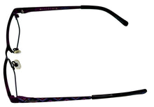 Load image into Gallery viewer, Lucky Girls Soft Rectangle Metal Frame Wiggle Purple 46mm