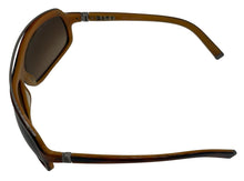 Load image into Gallery viewer, John Varvatos Mens malt Carmel Aviator Wrap Sunglass, Gradient Lens V714