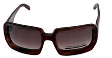 Load image into Gallery viewer, Carolina Herrera Women Red Horn Plastic Rectangle Sunglass H703