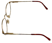 Load image into Gallery viewer, Bob Mackie Mens Gold Tortoise Tear Drop Metal Eyewear Frame. BM 800 52mm