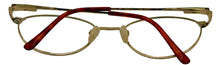 Load image into Gallery viewer, Bob Mackie Mens Gold Tortoise Tear Drop Metal Eyewear Frame. BM 800 52mm