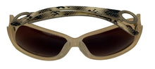 Load image into Gallery viewer, Ellen Tracy Womens Sunglass Cream Plastic Rectangle Brown Gradient Lens ET514 2