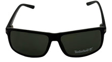 Load image into Gallery viewer, Timberland Sunglass Mens Black Rectangle Plastic Green Len TB7182 1N