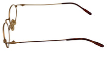 Load image into Gallery viewer, Bob Mackie Unisex Gold Oval Metal Eyewear Frame. BM780 53mm