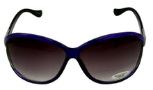 Load image into Gallery viewer, Ellen Tracy Womens Sunglass Plastic Rectangle Purple Smoke Gradient Lens ET 522. 2