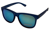 Load image into Gallery viewer, Skechers Mens Sunglass Matte Blue Square Plastic, Flash Lens SE8059. 91Z