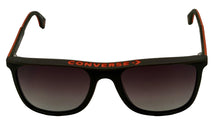Load image into Gallery viewer, Converse Black Mens Sunglass Rectangle Plastic Gradient Lens SCO 23. Bk Orange