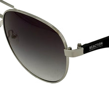 Load image into Gallery viewer, Kenneth Cole Reaction Mens Sunglass Silver Metal Aviator, KC1318 10B