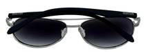 Load image into Gallery viewer, Kenneth Cole Reaction Mens Sunglass Silver Metal Aviator, KC1318 10B