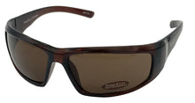 Load image into Gallery viewer, Perry Ellis Mens Sunglass Dark Crystal Brown Plastic Wrap, Gradient Lens PE17 1