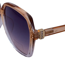 Load image into Gallery viewer, Guess Sunglass Womens Crystal Oversized Square Plastic, Gradient GF0425. 27W