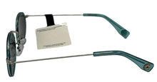 Load image into Gallery viewer, Converse Mens Teal Silver Oval Metal Sunglass, Solid Smoke Lens H111 Converse
