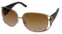 Load image into Gallery viewer, Esprit Women's Sunglasses Combo Large Rectangle Wrap Gold/Brown ET19282 565