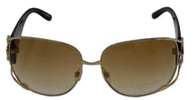Load image into Gallery viewer, Esprit Women's Sunglasses Combo Large Rectangle Wrap Gold/Brown ET19282 565