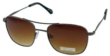 Load image into Gallery viewer, Perry Ellis Gunmetal Men Sunglass Square Metal Aviator Gradient Lens PE85 1