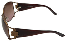 Load image into Gallery viewer, Esprit Women's Sunglasses Combo Large Rectangle Wrap Brown/Brown ET19282 535