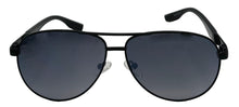 Load image into Gallery viewer, Timberland Sunglass Mens Black Metal Aviator, Smoke Gradient Lens TB7272. 1B