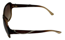 Load image into Gallery viewer, Ellen Tracy Womens Sunglass Brown Crystal Square Brown ET 545 1