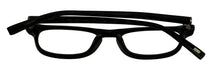 Load image into Gallery viewer, Jones New York Mens Petite Plastic Rectangle Eyewear , Black J222 . 46mm Jones New York