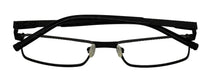 Load image into Gallery viewer, Tumi Mens Stailess Steel Rectangle Eyewear Frame T101 Black 54mm