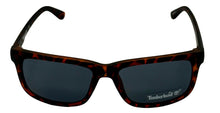 Load image into Gallery viewer, Timberland Men Sunglass Matte Dark Havana Plastic Square, Smoke Lens TB7153 52A