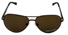 Load image into Gallery viewer, Timberland Brown Mens Metal Aviator Sunglass, Brown Lens TB7172 50E