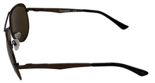 Load image into Gallery viewer, Timberland Brown Mens Metal Aviator Sunglass, Brown Lens TB7172 50E