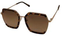Load image into Gallery viewer, Guess Sunglass Womens Dark Havana Oversized Square Gradient Lens GF0418. 52F