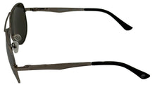 Load image into Gallery viewer, Timberland Gunmetal Mens Metal Aviator Sunglass, Light Flash Lens TB7172 8C