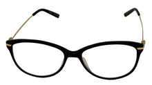 Load image into Gallery viewer, Jones New York Mens Square Black Plastic Reading Glass, J763. 54mm 2.0X