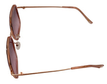 Load image into Gallery viewer, Guess Sunglass Womens Rose Gold Oversized Square Plastic, GF0389. 28T