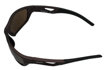 Load image into Gallery viewer, Timberland Mens Rectangle Pearl Brown Plastic Sunglass, Flash Lens TB7124. 49G
