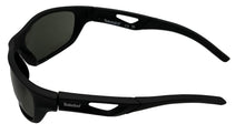 Load image into Gallery viewer, Timberland Mens Rectangle Matte Black Plastic Sunglass, Green Lens TB7124. 2N