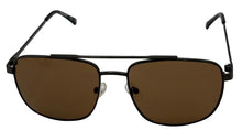 Load image into Gallery viewer, Timberland Dark Ruthenium Mens Metal Rectangle Aviator Sunglass, TB7257. 12E