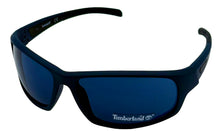 Load image into Gallery viewer, Timberland Sunglass Mens Matte Blue Plastic Wrap, Blue Lens TB7189. 91V