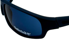 Load image into Gallery viewer, Timberland Sunglass Mens Matte Blue Plastic Wrap, Blue Lens TB7189. 91V