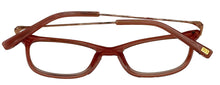 Load image into Gallery viewer, Jones New York Pink Gold Womens Plastic Rectangle Eyewear , J241 48mm