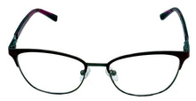 Load image into Gallery viewer, Jones New York Burgundy Mens Metal Soft Square Eyewear , J486. 53mm