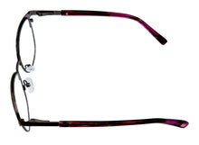 Load image into Gallery viewer, Jones New York Burgundy Mens Metal Soft Square Eyewear , J486. 53mm