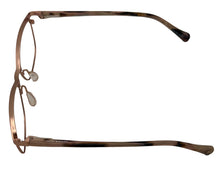 Load image into Gallery viewer, Eyeglasses Lucky Brand Mens Ophthalmic Eyeglass Rectangle Rose Gold Metal D110. 54mm Brand D 110 Rose Gold