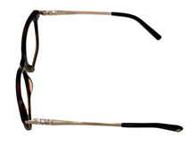 Load image into Gallery viewer, Jones New York Brown Horn Unisex Plastic Square Eyewear Frame, J780 56mm