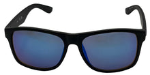 Load image into Gallery viewer, Guess Sunglass Mens Matte Black Rectangle Plastic, Blue Mirror Lens GF0203. 2X