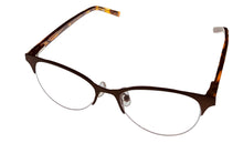 Load image into Gallery viewer, Jones New York Womens Rimless Oval Brown Metal Eyewear Frame. J145 48mm